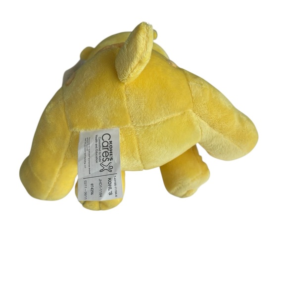 Kohls Care T-Bone 10" Clifford The Big Red Dog Yellow Stuffed Plush NWT - Picture 6 of 6